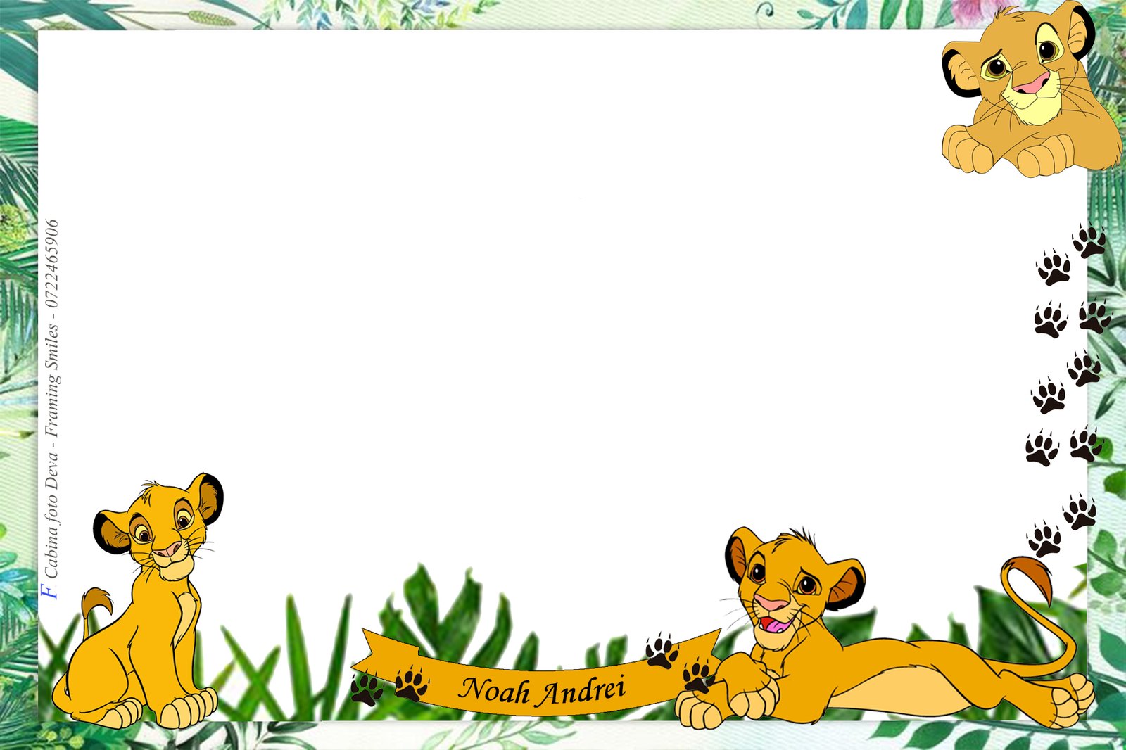 Model template Cabina Foto Deva 18